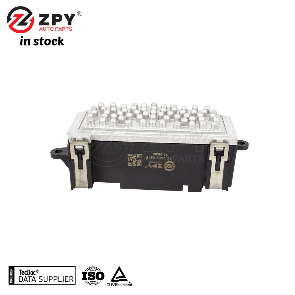 ZPY For VW GTI Jetta Passat Tiguan AUDI 3C0 907 521F Blower Motor Resistor Module