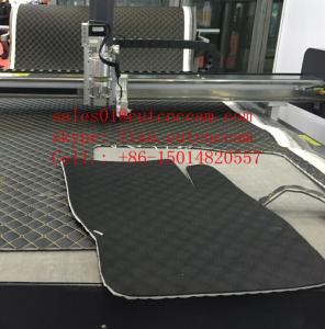 China PVC Coil Car Mat Floor Carpet Knife Digital Cutting Machine factory