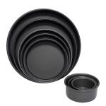 Rk Bakeware China Manufacturer-Straight Sided Round Aluminum Cake Pan Cake Tin