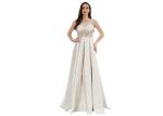 Customize Fluffy Embroidery Arabic Evening Dresses Lady Formal Dress