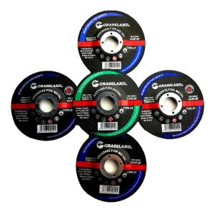 China OEM 4.5 In X 6mm Thickness 24 Grit Angle Grinder Grinding Discs factory