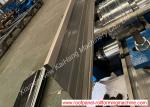0.4mm-0.6mm Galvanized Roof Fascia Roll Forming Machine PLC Control System, Full
