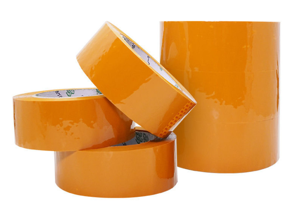 ISO9001 Bopp Carton Sealing Tape Clear Yellow Electrical Tape Waterproof