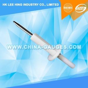 China Rigid Test Finger with Non-circular Stop Face factory