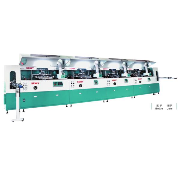 China 1-8 Color Printing Plastic Bottle Automatic UV Printing Machine 85pcs/Min factory