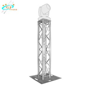 China 6.56 FT 2M Aluminum Stage Club DJ Lighting Truss Tower Totem factory