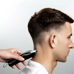 China Low Noise Hair Cutting Machine , Cordless Hair Trimmer T - Shaped Cutter Head factory