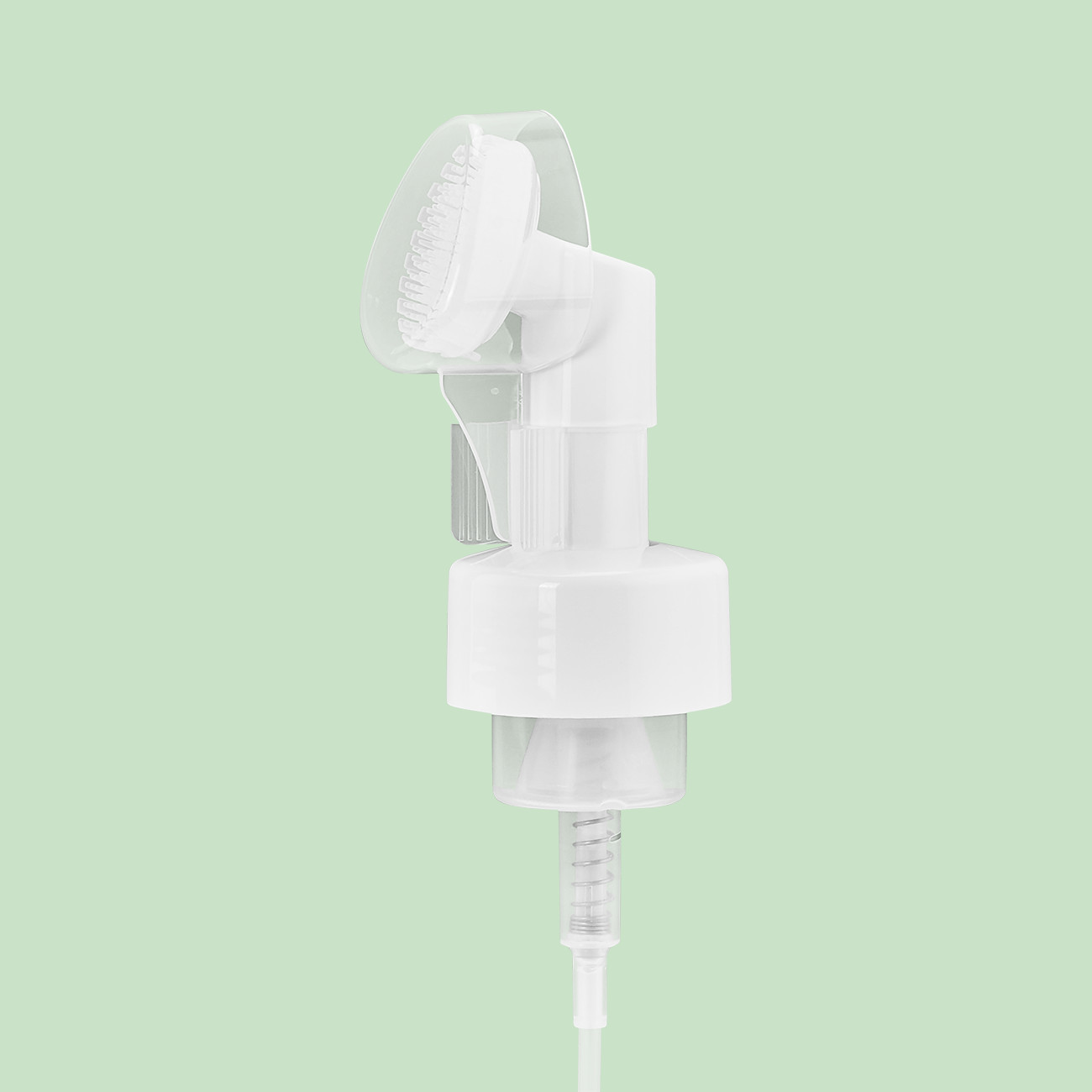 Hygiene And Beauty Products Cross-contamination Prevention With Foam Pump Head