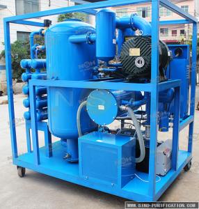 China Fire Resistant Transformer Oil Purification Equipment Stainless Steel Material factory