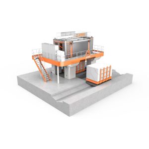 Diamond Wire Marble Cutting Machine with Advanced Control System Marble Block