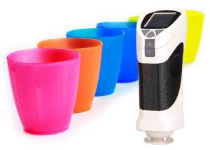 China 10nm Spectrum Resolution Paint Matching Spectrophotometer USB 2.0 Interface factory