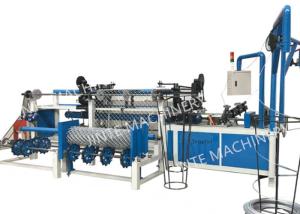 China 1.6T 3.8kw Semi Automatic Chain Link Fencing Machine factory