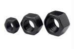 M12 M20 Carbon steel Hexagon Nuts Grade8.8 Black finishing Metal Nuts Class 8.8