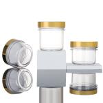 100ml 120ml 200ml gold lid body facial butter cream scrub container empty luxury