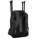 Baseball Softball Bat Backpack With 4 Bat Sleeves Vented Shoe Pocket 5 Exterior