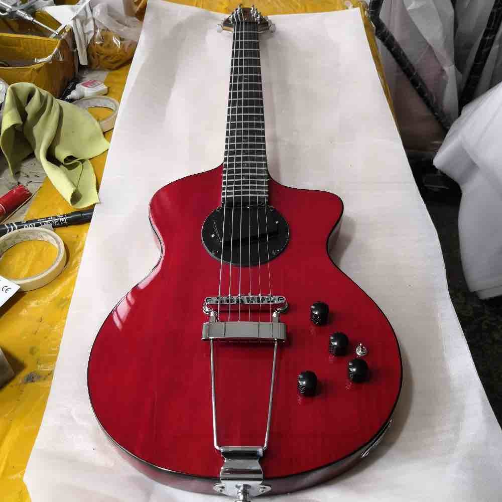 Custom Special Antique Cherry Electric Guitar in Red