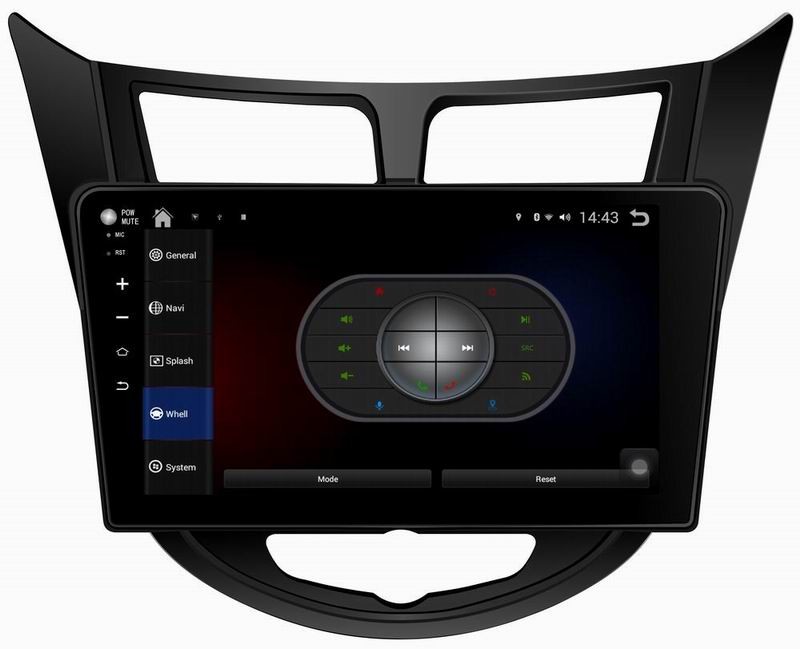 Ouchuangbo android 4.4 for Hyundai Verna 2010 with car radio dvd stereo 3g wifi 800*480 free shipping