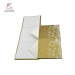 Foldable Christmas 1250gsm Square Cardboard Gift Boxes For Chocolate