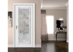 19-22Mm Double Sliding Glass Door , Colorful Durable Stained Patio Sliding Doors