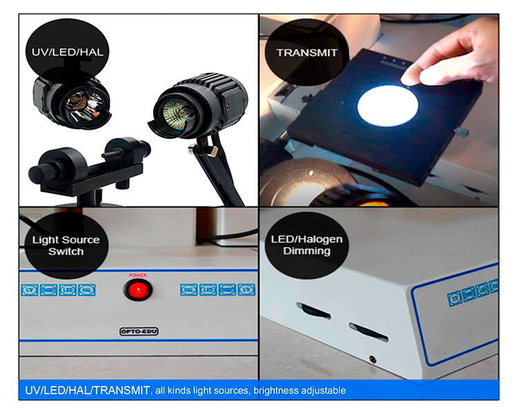 Motorized Digital Forensic Comparison Microscope with 80~240V Wide Range Voltage High Resolution CCD Camera and Motorized Control