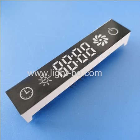 Customized Blue/Green/Red 7 Segment LED Display Module For Kitchen Hoods Control Switch