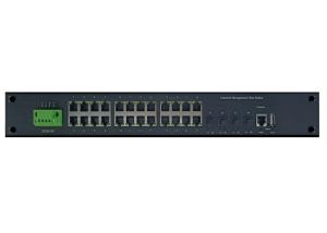 China Managed Industrial Ethernet Switch With 24 10/100/1000Base-T(X) Port And 4 10G SFP+ Port factory