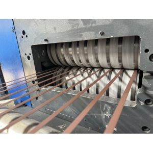 Packaging machinery Fully automatic single screw PP strapping equipment PP