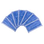Blue 3ply Wearing Medical Mask Ce Premium 50pcs Per Box Packaging