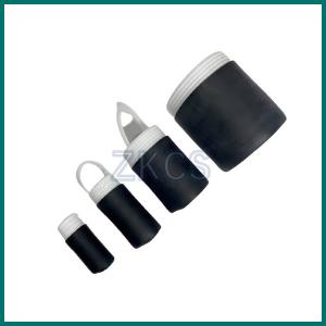 China 20.9mm up To 84.3mm Cold Shrink EPDM End Cap For For Capping Cable Ends factory