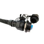 PE, LSZH Waterproof Duplex IP67 ODVA -LC Fiber Optic Patch Cable