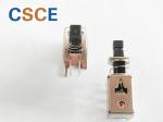 250V Input Output Connectors 8 Pin Miniature Right Angle Tact Switch 0.5A 50V