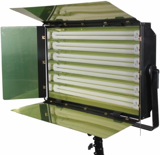 6*55w Three Primary Colors Fluorescent light Kit with Osram ballast,Light stand