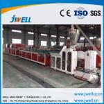 Jwell sound insulation PVC (WPC) fast loading wallboard extrusion line for door