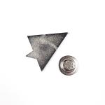 Single Metal Color Magnetic Enamel Pin Emblem And Lapel Pin Item