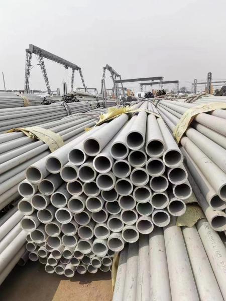ASTM AISI 201 304 25mm SS Steel Pipes Polished Seamless Stainless Steel Round