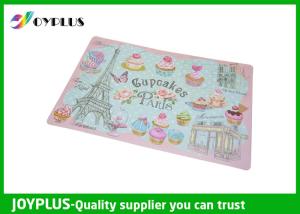 China 0.7mm Thickness EVA Large Table Placemats , Table Placemat Sets HKP0115-10 factory
