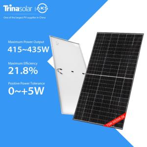China Mono Facial Trina Solar Bifacial Modules 415w 420w 425w Photovoltaic Solar Panels factory