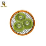 15W Metal Golden Case White Steady Color 3 Lens H4 BA20D Motorcycle Mini Driving