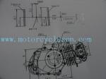153FMI S97 Twin cylinder 4stroke ail/Oil cool Horizontal Motorcycle Engines