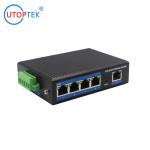 industrial poe switch 5port 10/100/1000M RJ45 POE+ 30W unmanaged network switch