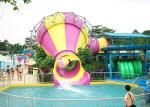 Anti - Static Tornado Water Slide Oxidation Resistant Stainless Steel Structure