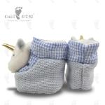 ODM OEM Cartoon Winter Infant Shoes Soft Newborn Baby Shoes