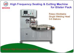 China Semi Automatic Blister Cutting Machine , HF Sealing &amp; Cutting Machine factory
