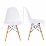 32.6" Height Modern Kitchen Bedroom Nordic Dining Chairs