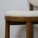 Fully Assembled Luxury Backrest Design Dining Chair for Modern Hotel and