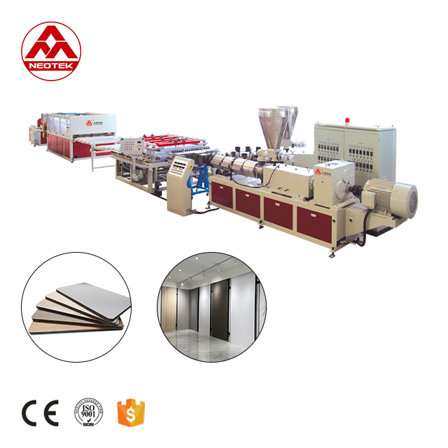 Manufacturing Plant PVC Panel Extrusion Line with and 38CrMoALA Screw Material