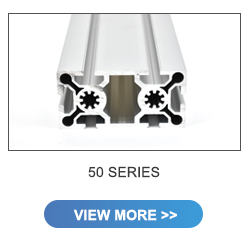 Square 6000 Series ISO9001 Black 20x20 Aluminium Profile