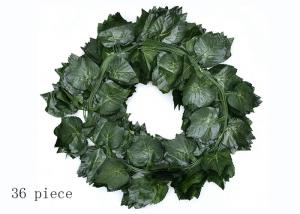 China UV Resistant Real Touch Durable Silk Plastic Grape Vines factory