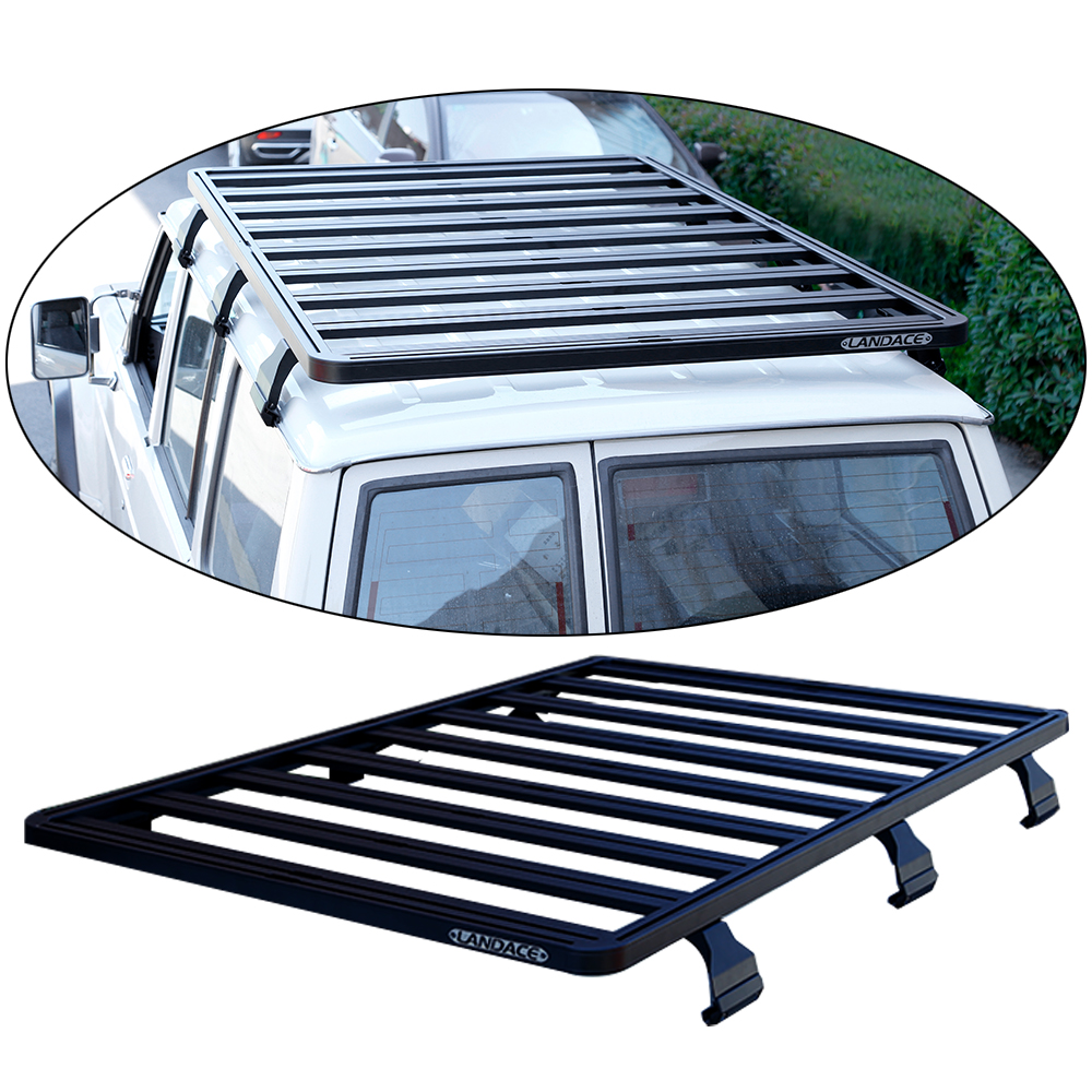 Black Roof Mount Roof Rack for Nissan Patrol Y60 Unique Design 4x4 Car Roof Rack