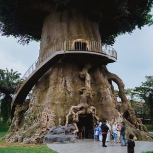 30m Tall Magic Treehouse for theme park – Artificial House Trees of life Designs